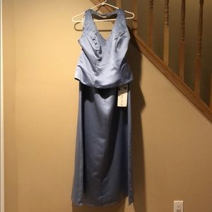 Alfred Angelo evening dress periwinkle sz 12/14